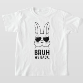 Bruh We zijn terug 2e klas Terug naar school Tweed T-shirt