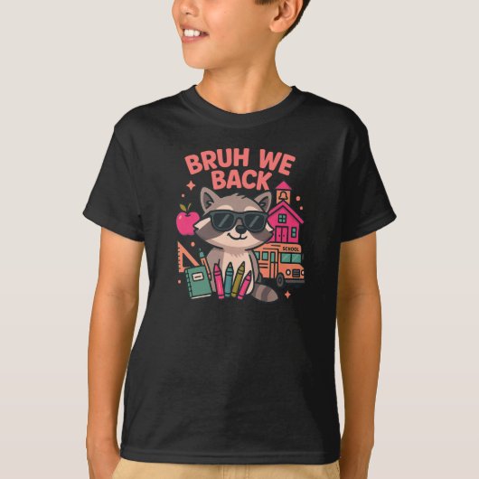 BRUH WE ZIJN TERUG  T-SHIRT (Voorkant)