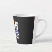 Bruh We Zijn Terug Vierde Klas Latte Mok (Rechts)