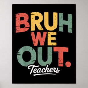 Bruh we zijn weg, geef het toe, je zal me stiekem  poster