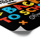 Bruh Welcome Back To School Video Gaming  Poster (Hoek)