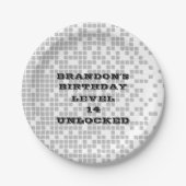 BRUH YOU IN Teen Boy Verjaardagsfeestje Videogame Papieren Bordje (Voorkant)