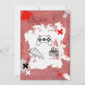 Bruh You In Videospel Tiener Jongen Verjaardag Kaart (Achterkant)