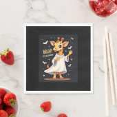 Bruh zijn Halloween Funny Dabbing Ghost Giraffe Lo Servet (Insitu)