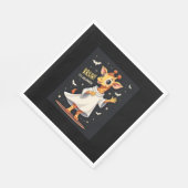 Bruh zijn Halloween Funny Dabbing Ghost Giraffe Lo Servet (Hoek)