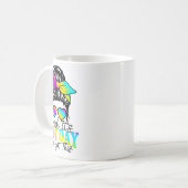 Bruh zijn testdag heb je deze testdag leraar koffiemok (Voorkant links)