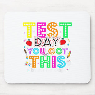Bruh zijn testdag heb je deze testdag leraar muismat