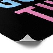 Bruh zijn testdag testen dag leraar Kind Poster (Hoek)