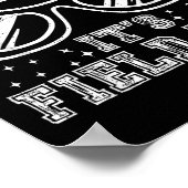 Bruh zijn Velddag Leraar Jongens Meisjes Kinder Ha Poster (Hoek)