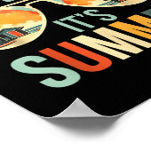 Bruh zijn zomer Grappig Gezegde Meme Bro Summer Va Poster (Hoek)