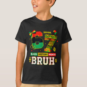Bruh Zwarte Geschiedenis Maand Grappig Coquette 6 T-shirt