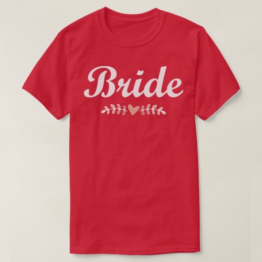 Bruid 18 t-shirt (Design voorkant)