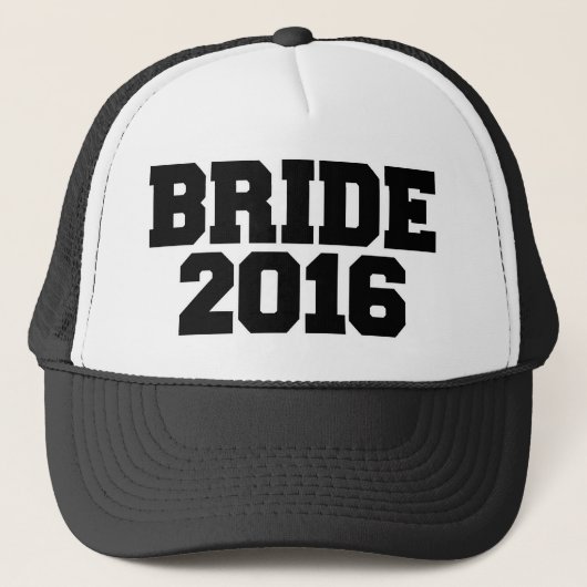 Bruid 2016 trucker pet (Voorkant)