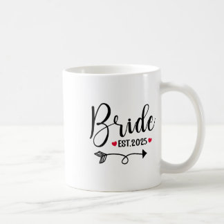 Bruid 2025 Wedding Matching Mrs. Est 2025 Getrouwd Koffiemok