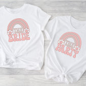 Bruid 70s Retro Bachelorette Party T-shirt