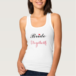 Bruid Aangepaste Naam Bruidsfeest Bruidsmeisjes To Tanktop