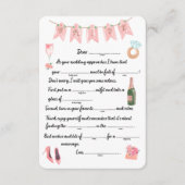 Bruid Advies Libs Wit Informatiekaartje (Voorkant)