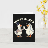 Bruid &amp; bruidegom bruid om Gekke ganzenbruilof Kaart (Gele Bloem)