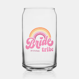 Bruid Babe Bachelorette Aangepaste Naam Blikvorm Glas