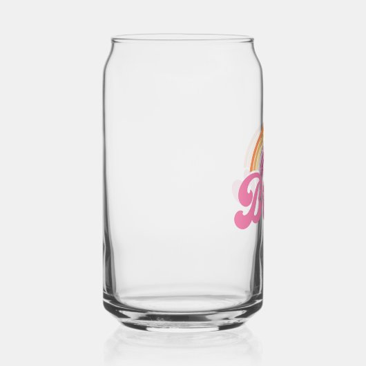 Bruid Babe Bachelorette Aangepaste Naam Blikvorm Glas (Rechts)