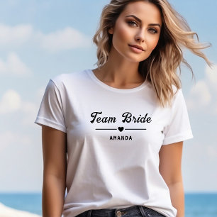 Bruid Bachelorette aangepaste groep T-Shirt