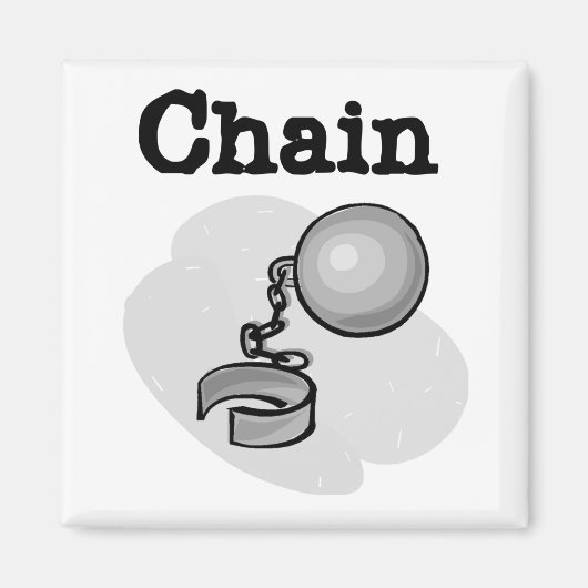 Bruid Bal en ketting Tshirts en geschenken Magneet (Voorkant)