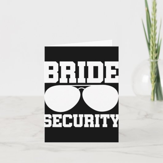 Bruid Beveiliging Ring Drager Wedding Party Kinder Kaart (Voorkant)