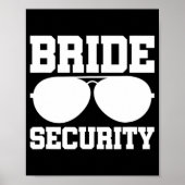 Bruid Beveiliging Ring Drager Wedding Party Kinder Poster (Voorkant)
