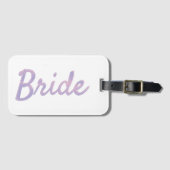 Bruid: bijpassende droomwolkenliefhebber bagagelabel (Voorkant (horizontaal))