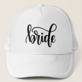 Bruid Black Script Trucker Pet (Voorkant)