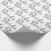 Bruid bling inpakpapier (Hoek)