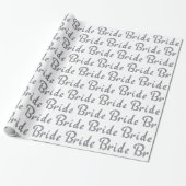 Bruid bling inpakpapier (Uitgerold)