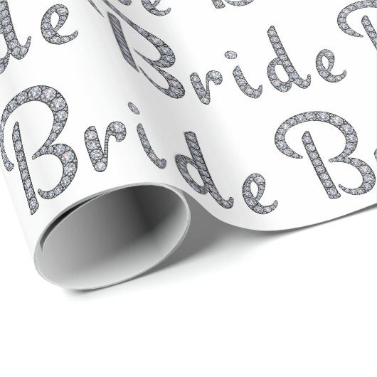 Bruid bling inpakpapier (Rol Hoek)