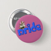 Bruid Bloem Boeket Button Pin (Voorkant /achterkant)