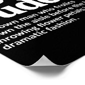 Bruid Bloem Kerel Definitie  Poster (Hoek)