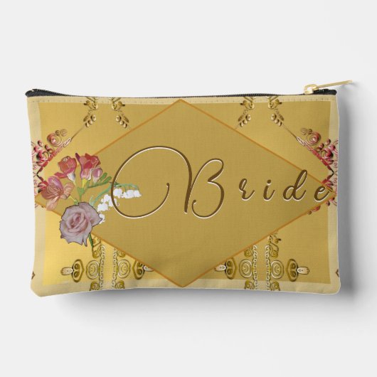 Bruid Bloemen Print Cut Naaizak Etui (Achterkant)