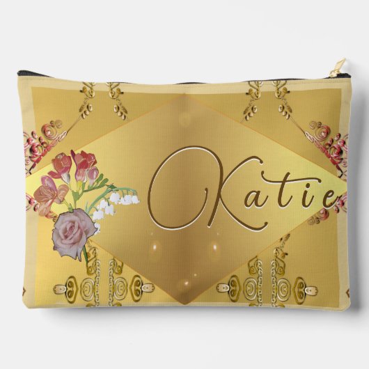 Bruid Bloemen Print Cut Naaizak Etui (Achterkant)