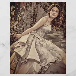  bruid Bloemen  Scrapbook Papier