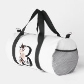 Bruid Boho Bloemen Brief Huwelijk Overnight Plunjezak (Rechterhoek)