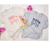 Bruid + Boujee Meisjes Uitstap Groep Tri-Blend Shirt