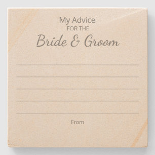 Bruid & Bruidegom Advies Onderzetters
