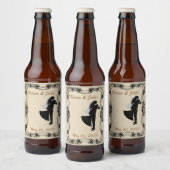 Bruid & bruidegom Custom Bier Fles Label Etiket (Flessen)