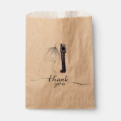 Bruid & Bruidegom Dank je tasje Bedankzakje (Voorkant)