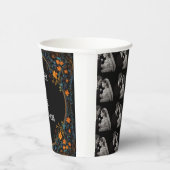 Bruid & bruidegom delicaat klassiek ontwerp papieren bekers (Rechts)