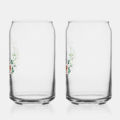 Bruid & bruidegom gepersonaliseerde heer & mevrouw blikvorm glas (Links)