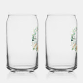 Bruid & bruidegom gepersonaliseerde heer & mevrouw blikvorm glas (Rechts)