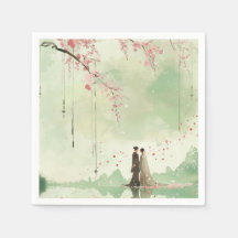 Bruid & Bruidegom Green Theme Wedding