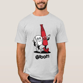 Bruid Bruidegom Honkbal & Slag Funny T-shirt