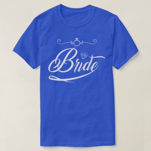Bruid Bruidegom Huwelijk Bachelorette Feest Huweli T-shirt (Design voorkant)