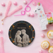 Bruid & Bruidegom Huwelijk Persoonlijk  Papieren Bordje (Feest)